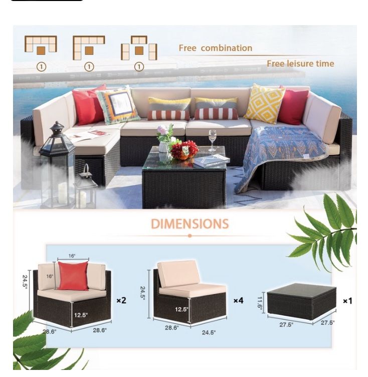 PIECE Patio Set Brand New!