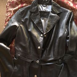Ladies New GUESS leather jacket 