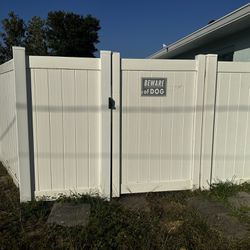 Used Pvc Fence For Sale