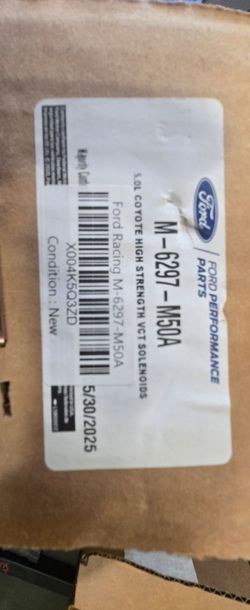 Ford 5.0 vct all 4 solenoids