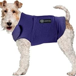 Brand: American Kennel Club American Kennel Club Anti Anxiety and Stress Relief Calming Coat for Dogs, small blue Dog anxiety is a surprisingly common