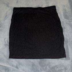 Black Pencil Skirt Size Large