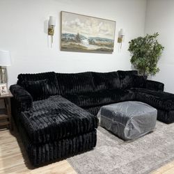 Large Sectional Couch - Delivery Available 