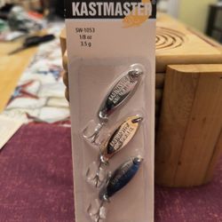 FISHING KASTMASTER 3 PACK 1/8 oz 