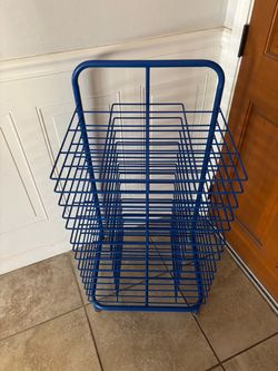 Metal wire art drying rack