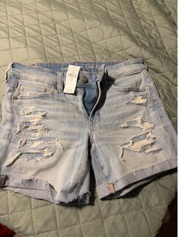 American eagle mid rise shorts