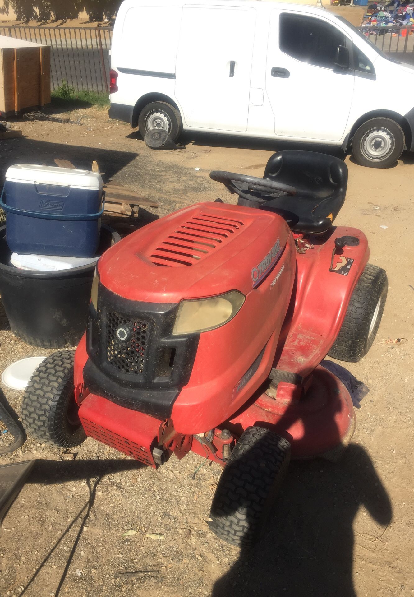 Troy build lawnmower