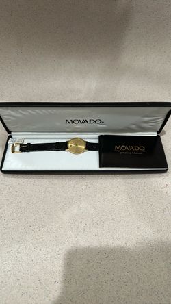 NOS Movado Museum Watch with Box and Manual