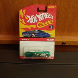 HOT WHEELS CLASSICS SERIES 2. 1:64 SCALE. 1949 MERCURY CONVERTIBLE.