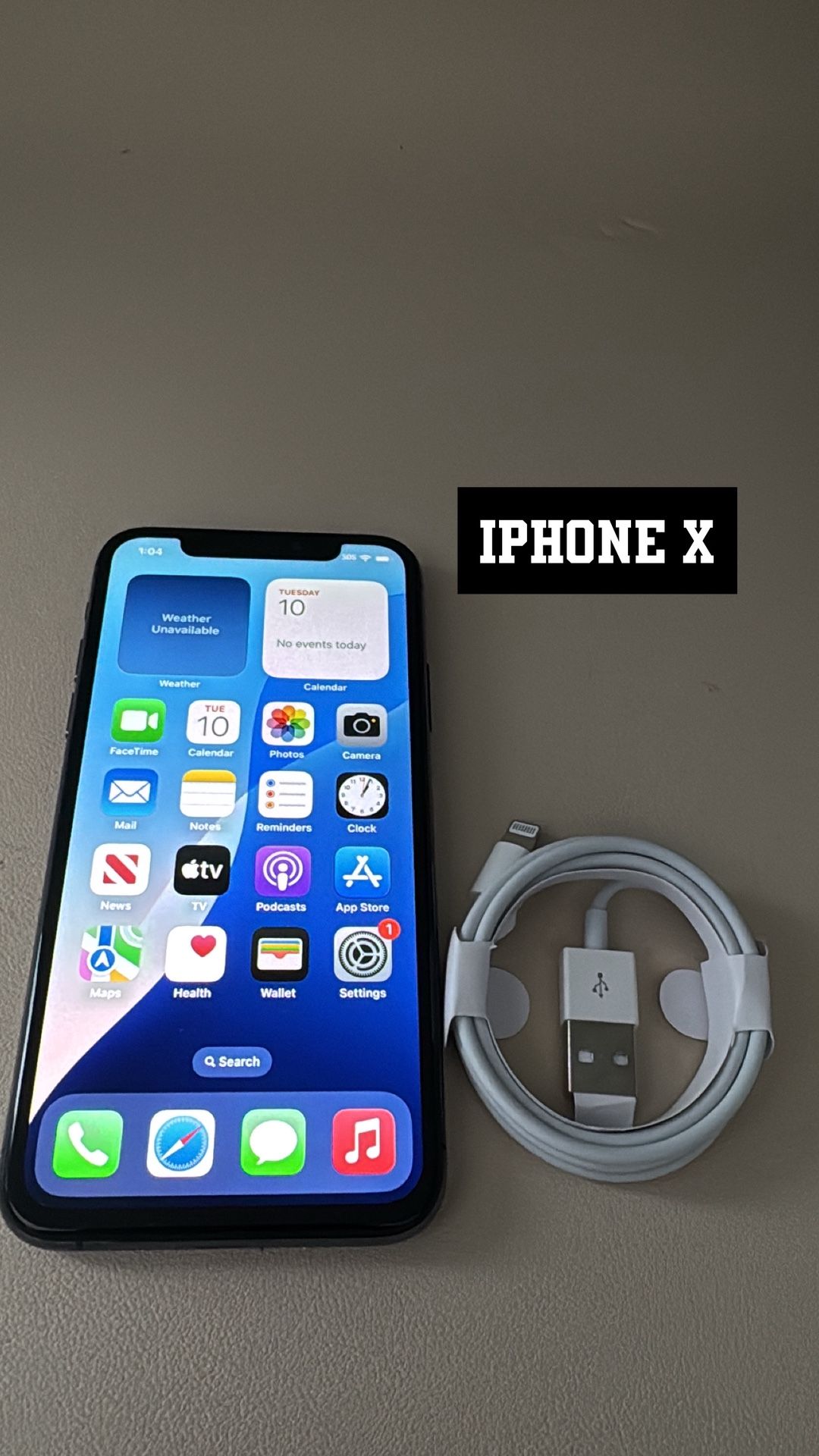 iPhone X 512gb. Like New And Unlocked! 