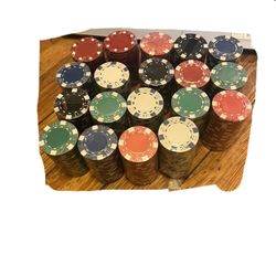 Texas Hold’Em Poker Cards and Chips 