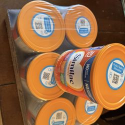 7 CANS SIMILAC SENSITIVE