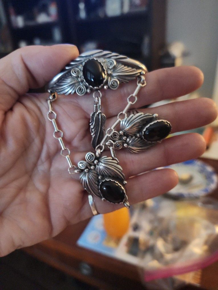 Slave Bracelet Sterling Silver Native American