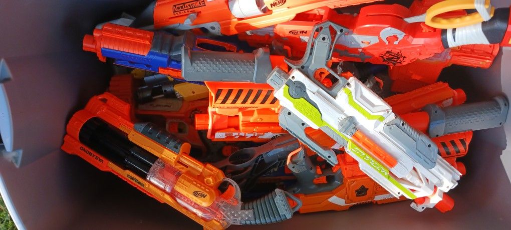 Massive Nerf Lot For Sale!!