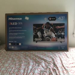 Brand New  Hisense QLED QD6series 43” Television 