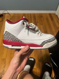 Jordan 3 Cardinal Red size 5