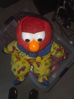 Elmo treat bucket/ Pail