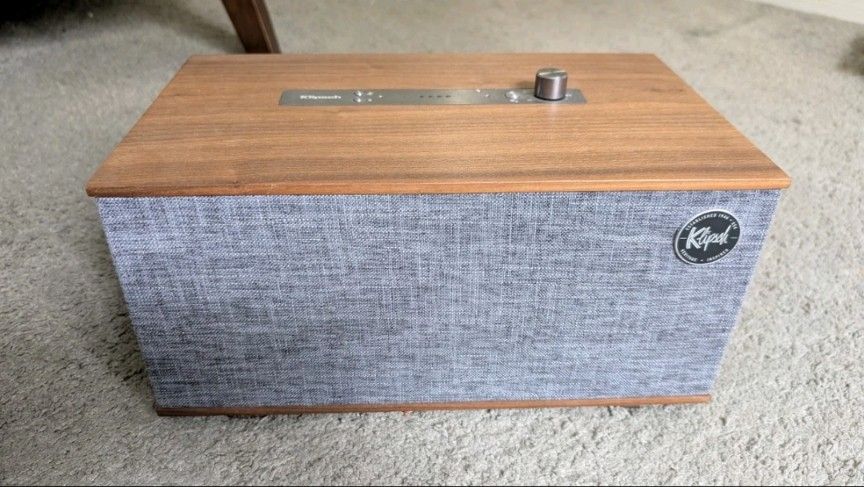 Klipsch Heritage The Three Wireless Bluetooth Speaker with Google Assistant Grey