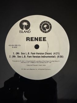 Lost Boyz “Renee” 12” DJ Promo Vinyl 1996 Island Records VG+
