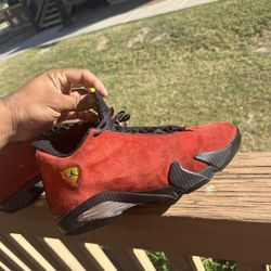 Jordan 14 Red Ferrari Size 12