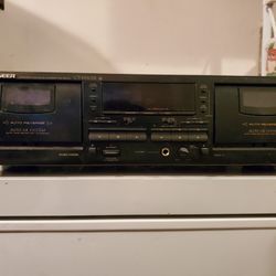 Pioneer Dual Cassette Player