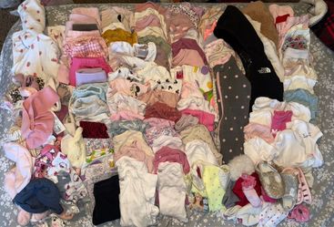 Girl size 0/3 months through 6 months