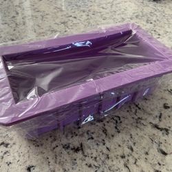 New 2 Silicone Loaf Soap Mold