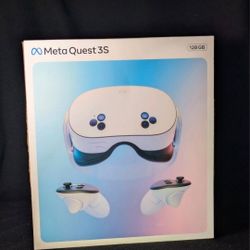 Meta - Quest 3S 128GB | VR Headset Without Wires — Thirty-Three Percent More Memory — 2X Graphical Processing Power - White
