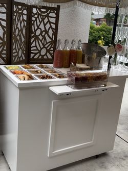 Mimosa Brunch, Breakfast Bar , Food Catering, Bar Cart, Food Display
