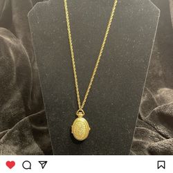 Beautiful Ladies Watch Necklace 