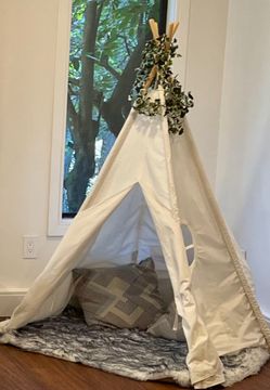 White Teepee Tent