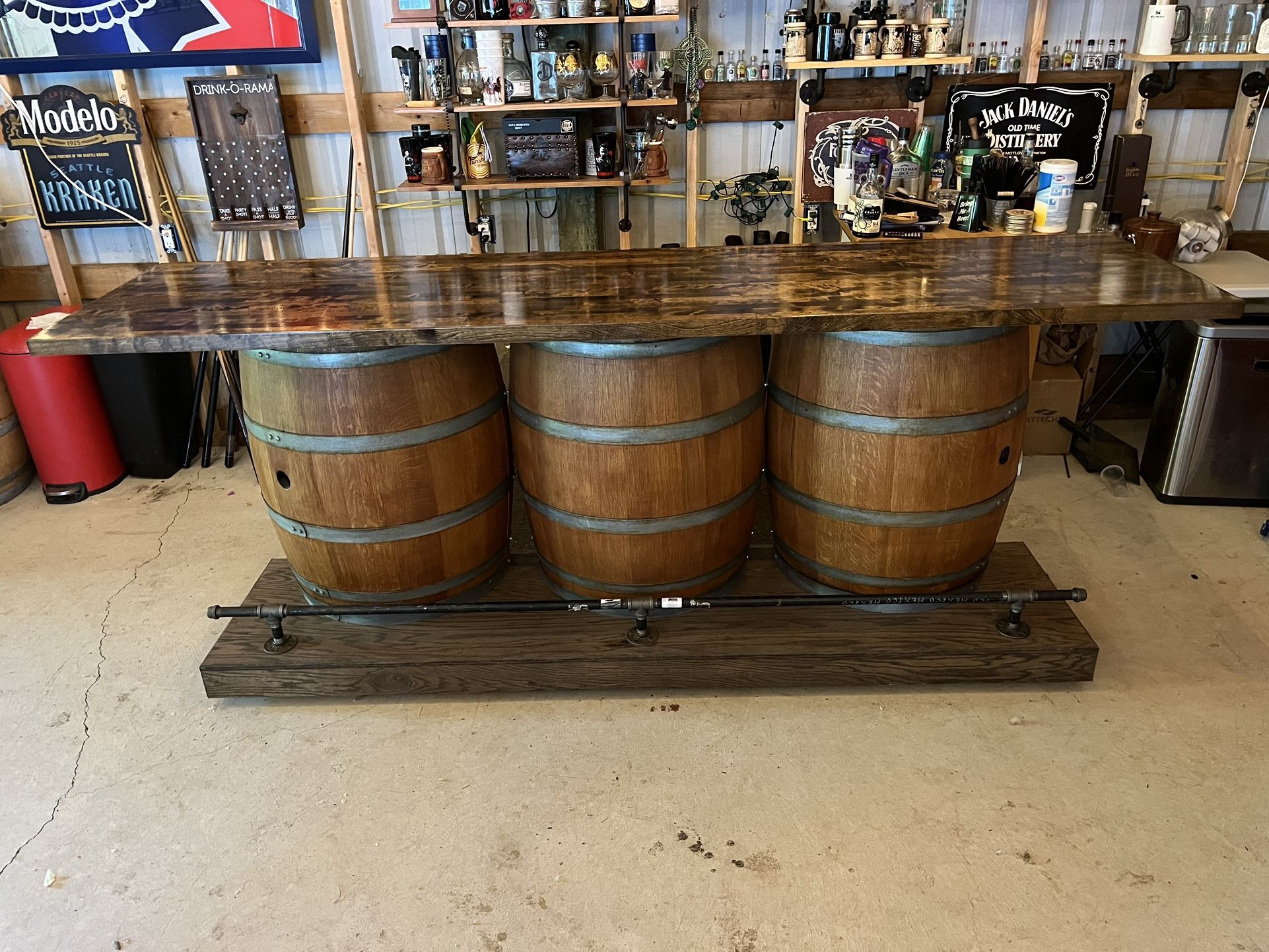 Wine Barrel Bar