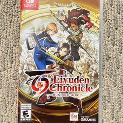 Eiyuden Chronicle Hundred Heroes Nintendo Switch Game