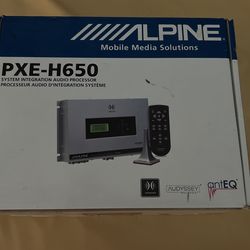 Alpine Sound Processor