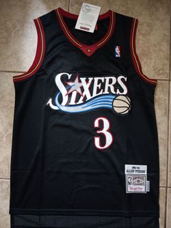 Allen Iverson 76ers jersey stitched
