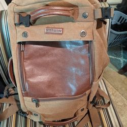 Witzman Leather/Canvas Recreational Bag