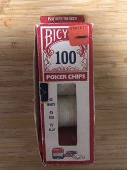 Bicycle Poker Chips