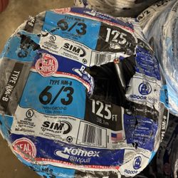 Romex 6/3 125 Ft $ 380