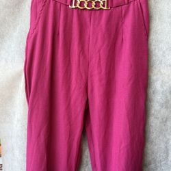 Bright Pink Pants 