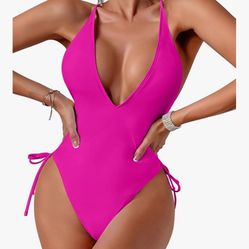 One Piece Bikini 👙 Hot Pink