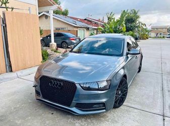 Audi A4 Sedan Gray with Black Accents