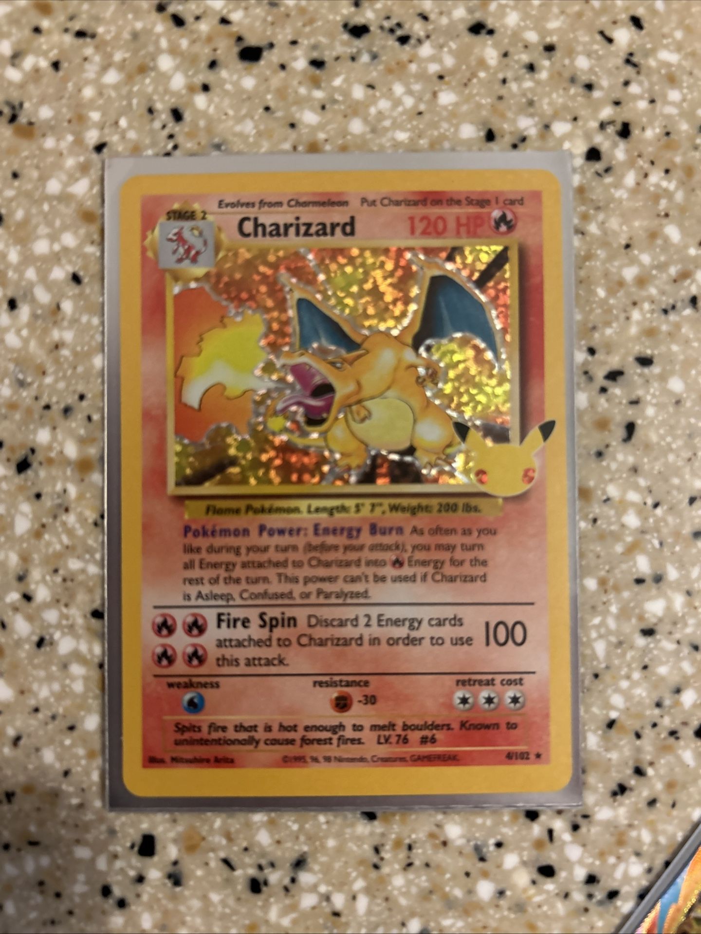 Pokemon Charizard Lot 6 Cards