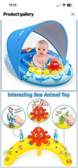 Baby water float