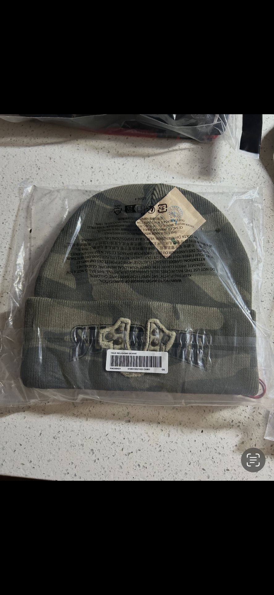 2 Supreme Tru Religion Beanies 
