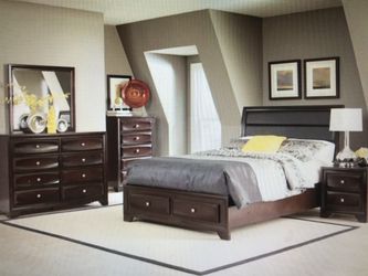 Queen Bedroom Set 4 piece