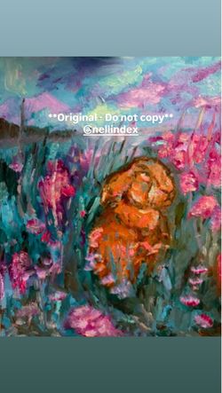 (Prints available) Original painting by Nell @nellindex