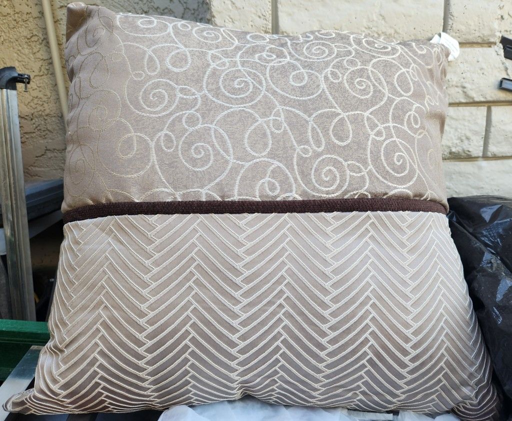 2 Big Couch Pillows