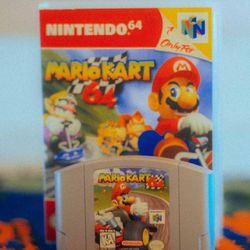 N64 Mario Kart (CASE REPRO)