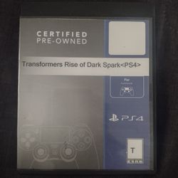 Transformers Rise Of The Dark Spark (PS4)