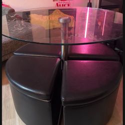 Glass Dining Table / Coffee Table 